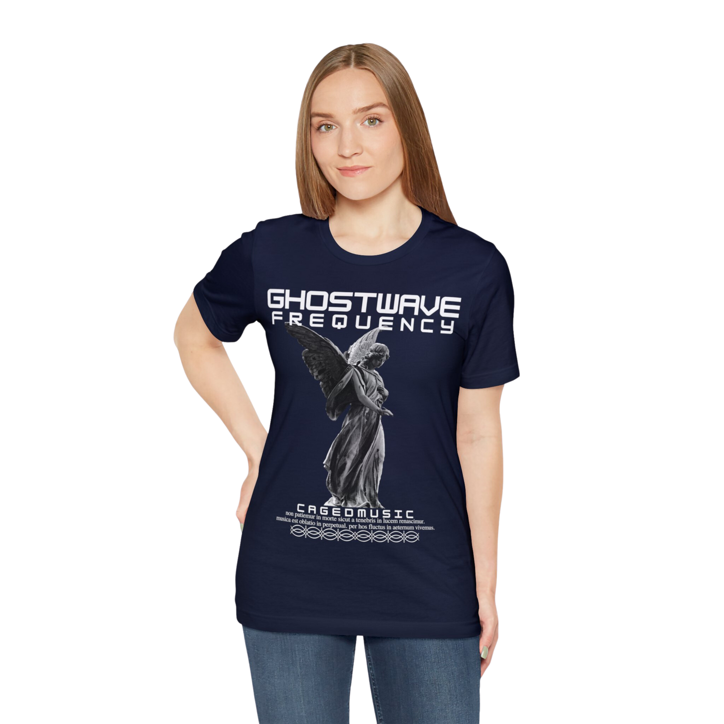 GWF "Broken Angel" Unisex Jersey Short Sleeve Cotton T-shirt
